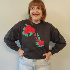90s Vintage Gitano Floral Sweatshirt